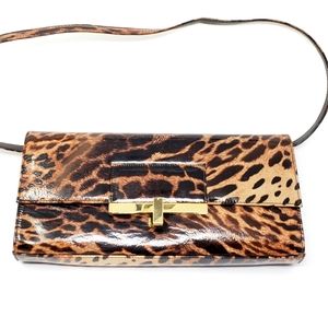 Salvatore Ferragamo Animal Print Shoulder Bag